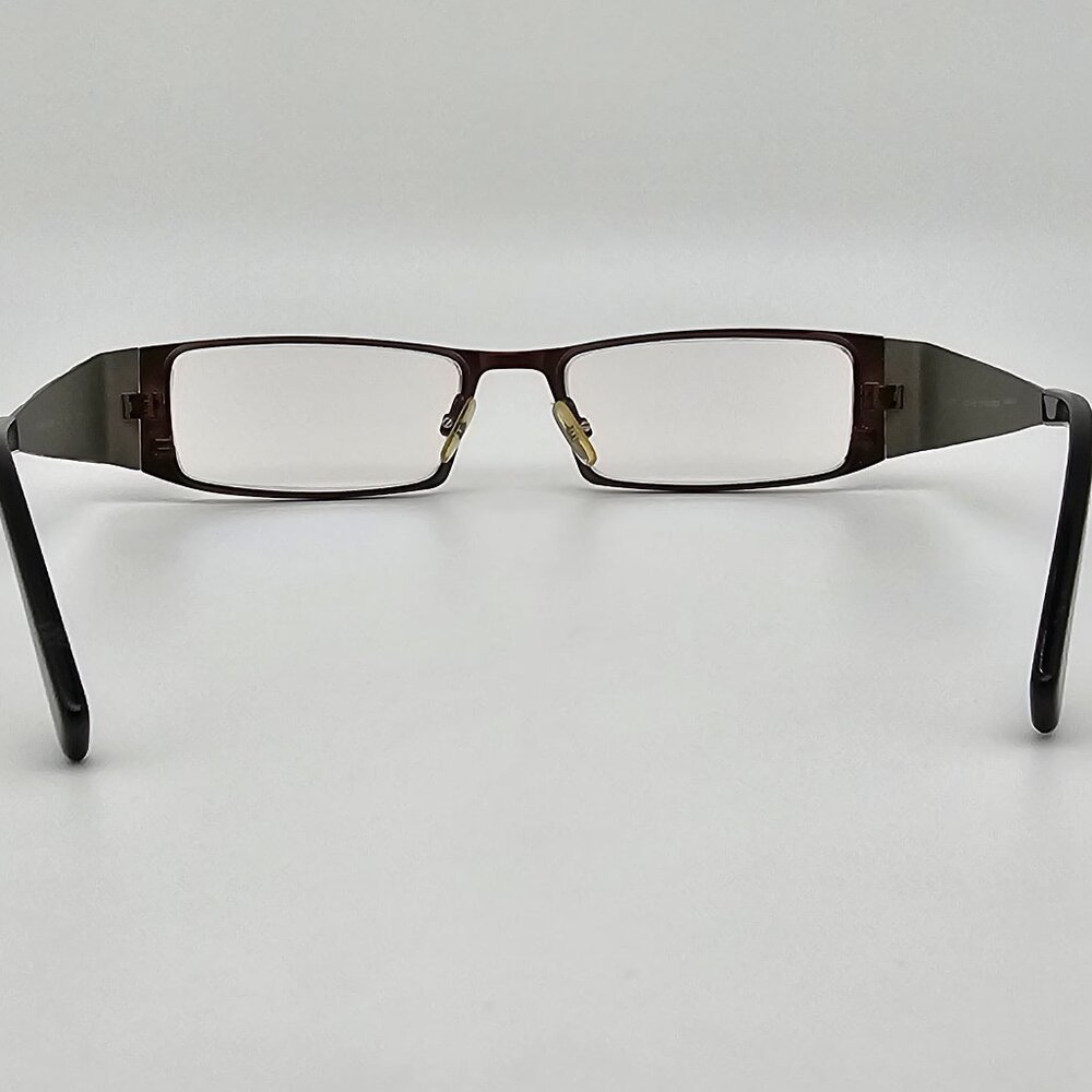 Vanni Mod. VK8796 C176 Bronze Grey Rectangular Eyeglasses Frame Italy 49-15-135 - Picture 4 of 12